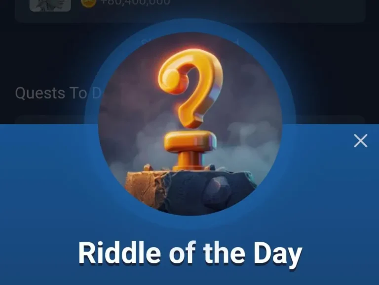 X Empire Riddle of the Day: October 6, 2024