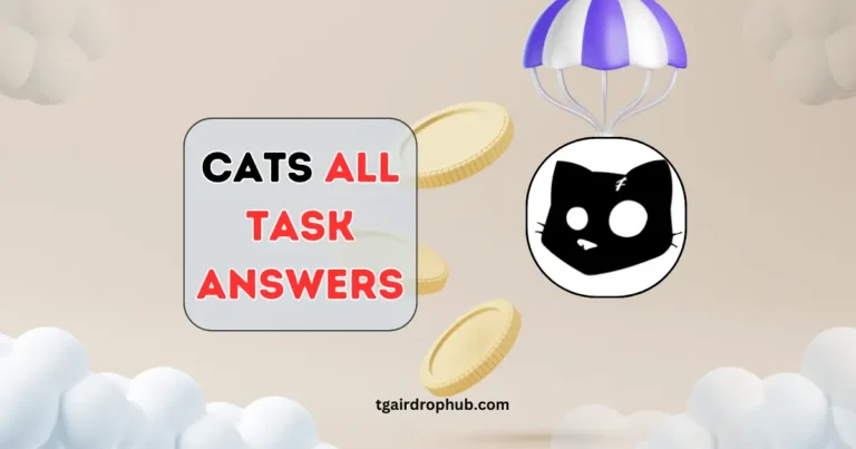 CATS All Task Answers